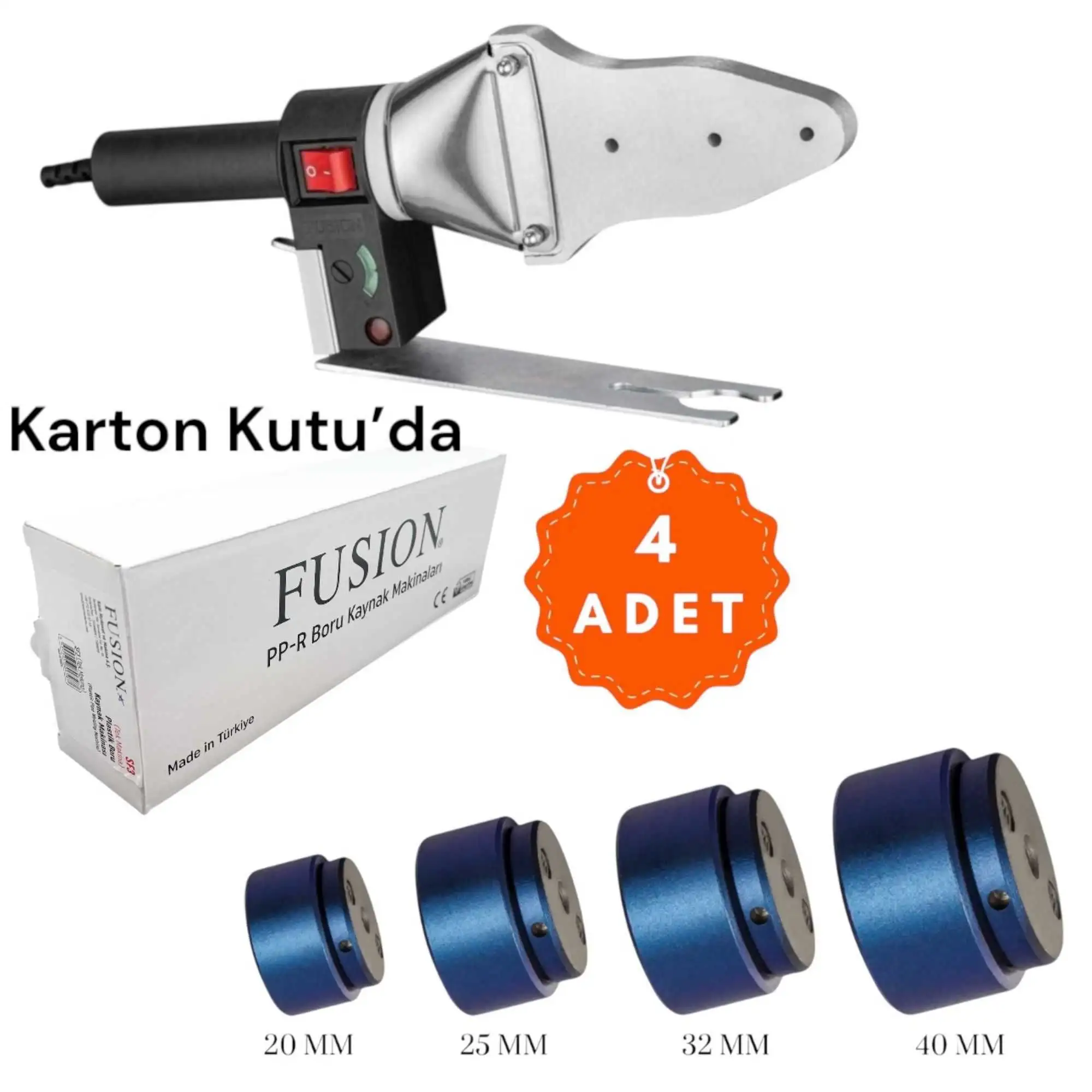 fuwafuwa③ Fusion SF3 Plastik Boru Kaynak Makinası 700W | Koldoor - koldoor.com